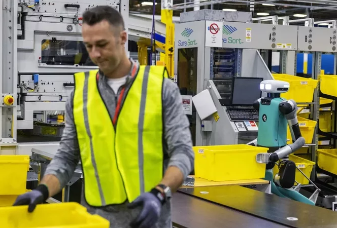 Amazon тестирует человекоподобного робота