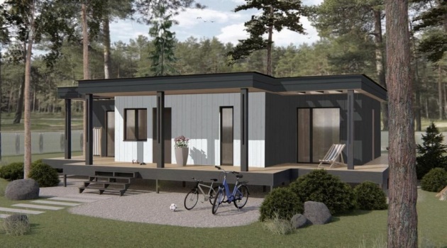 Выбирая загородный дом, петербуржцы свое внимание останавливают на жилье площадью не более 100 кв. м￼