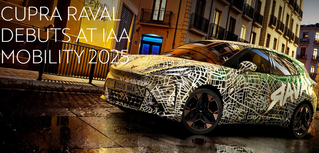 Cupra представила новинки на выставке IAA Mobility 2025