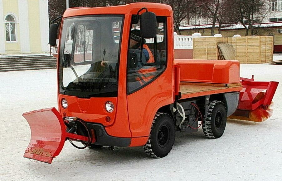 В Ижевске начата сборка электрокара для ЖКХ