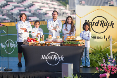 Hard Rock и Лео Месси впервые представляют детское меню The Hard Rock Messi Kids Menu