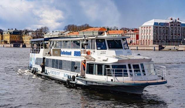 «Астра Марин» запустила первые пять экскурсионных маршрутов по Неве и Финскому заливу￼